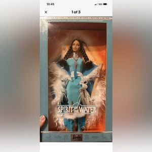 Spirit of the Water Barbie 2002 never removed from box good condition